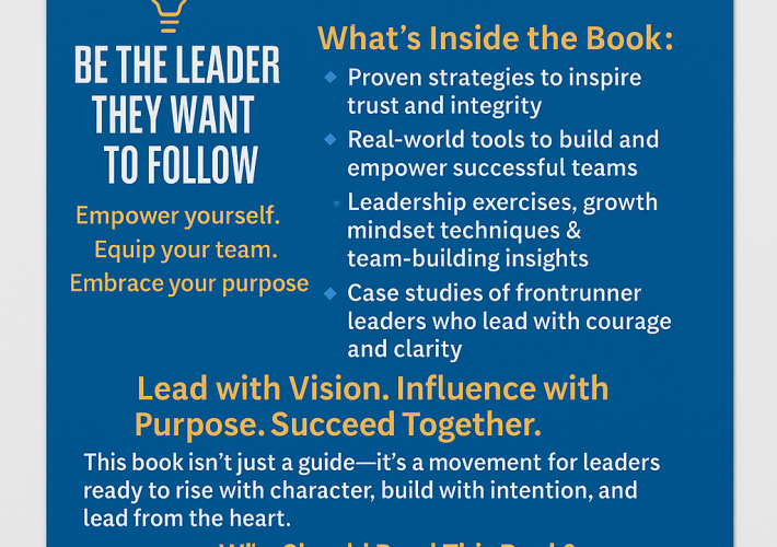 Challenges as a Frontrunner: The Frontrunner of Inspirational Leadership