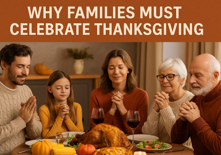 When families gather with hearts of gratitude, speak truth with love, acknowledge each other’s worth, and embrace grace, they begin to rewrite their emotional story.