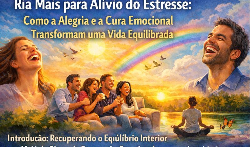 Ria Mais para Alívio do Estresse: Como a Alegria e a Cura Emocional Transformam uma Vida Equilibrada