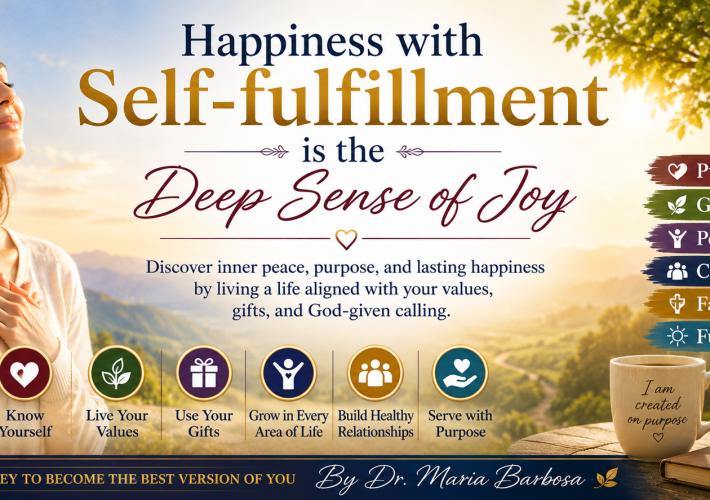 Happiness, Self-Fulfillment, and Serving Others Without Losing Yourself.